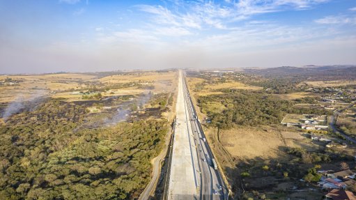 Rumdel, with supplier AfriSam, executed continuously reinforced concrete pavement (CRCP) for the upgrade to the N3 at Ashburton