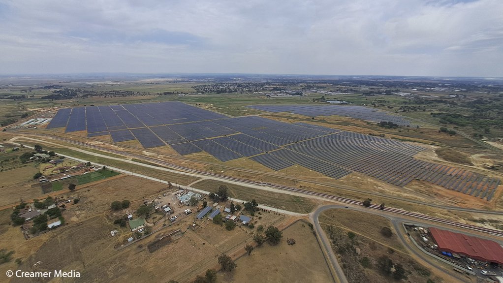 Ergo solar and battery plant.