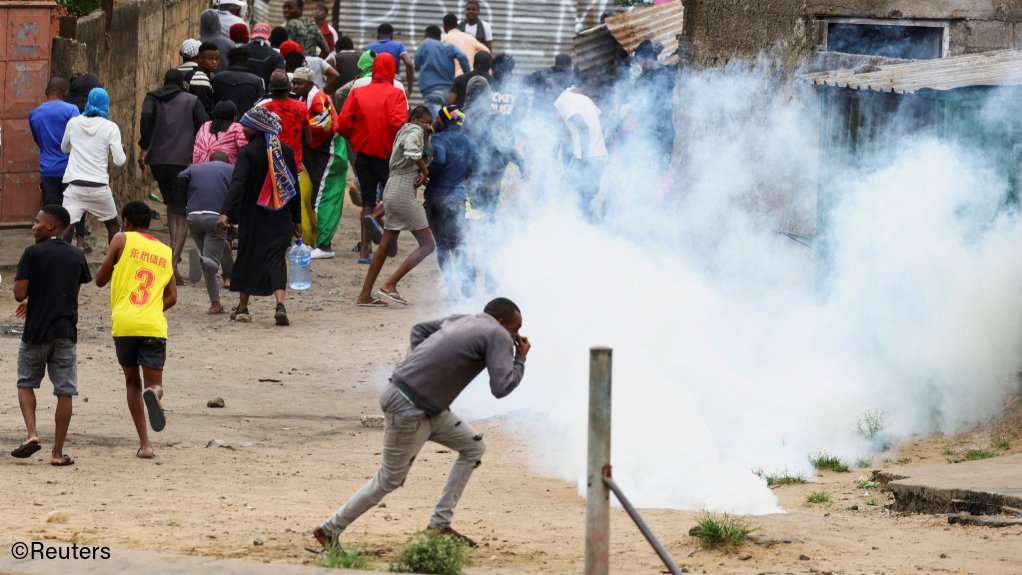 Mozambique protests 