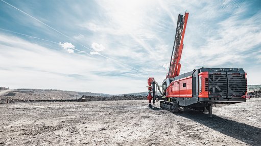 Image of a Sandvik Leopard DI650i down-the-hole drill rig 