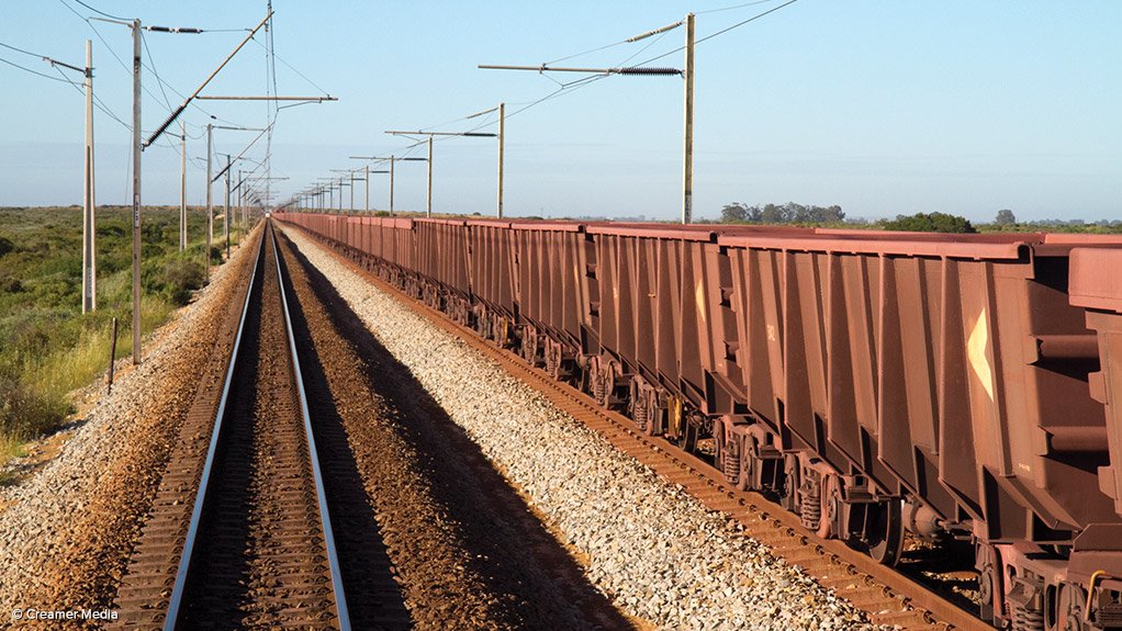 IRON ORE
A Transnet iron ore freight train from Sishen to Saldanha
