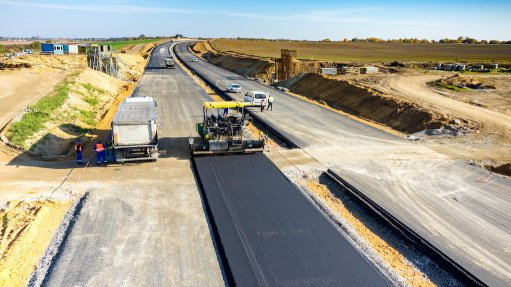 Image of road construction and upgrade