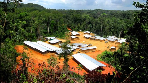 An image showing the Dugbe gold project, in Liberia 