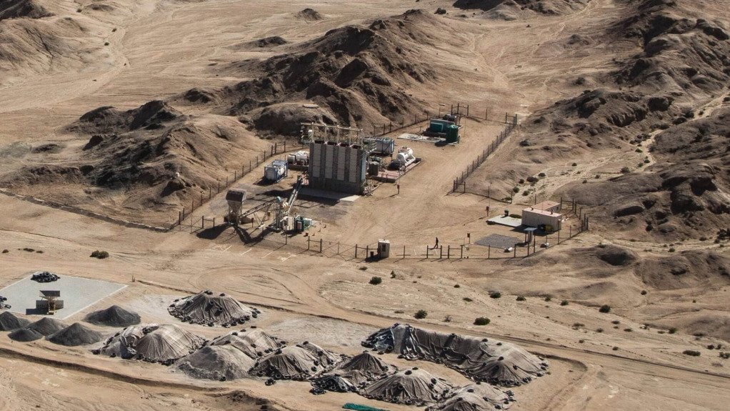 An image of the Etango uranium project in Namibia 