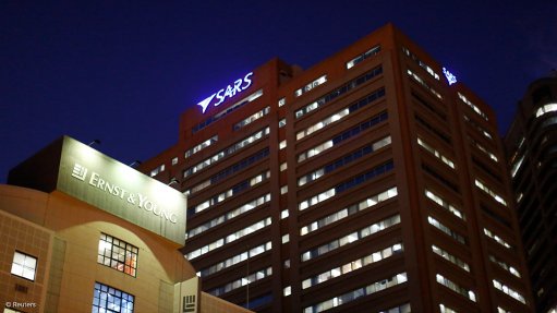 An office block with the Sars logo