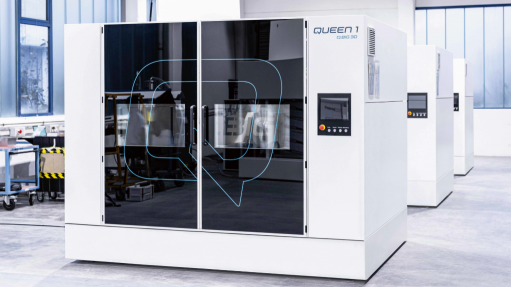 An image of the QUEEN1 3D printing system