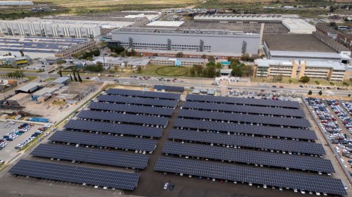 Image of the car park installation at the VWA plant