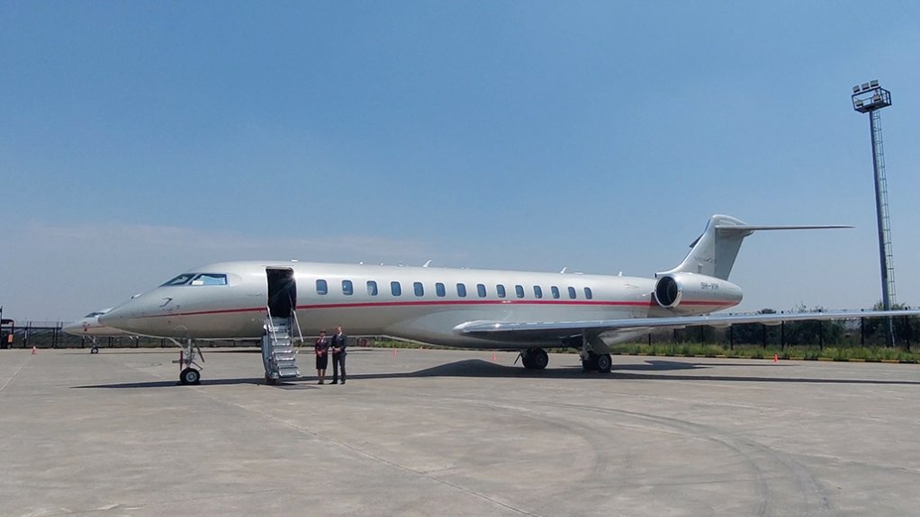 The Bombardier Global 7500 aircraft