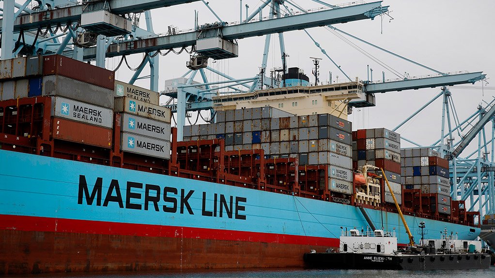 A Maersk vessel