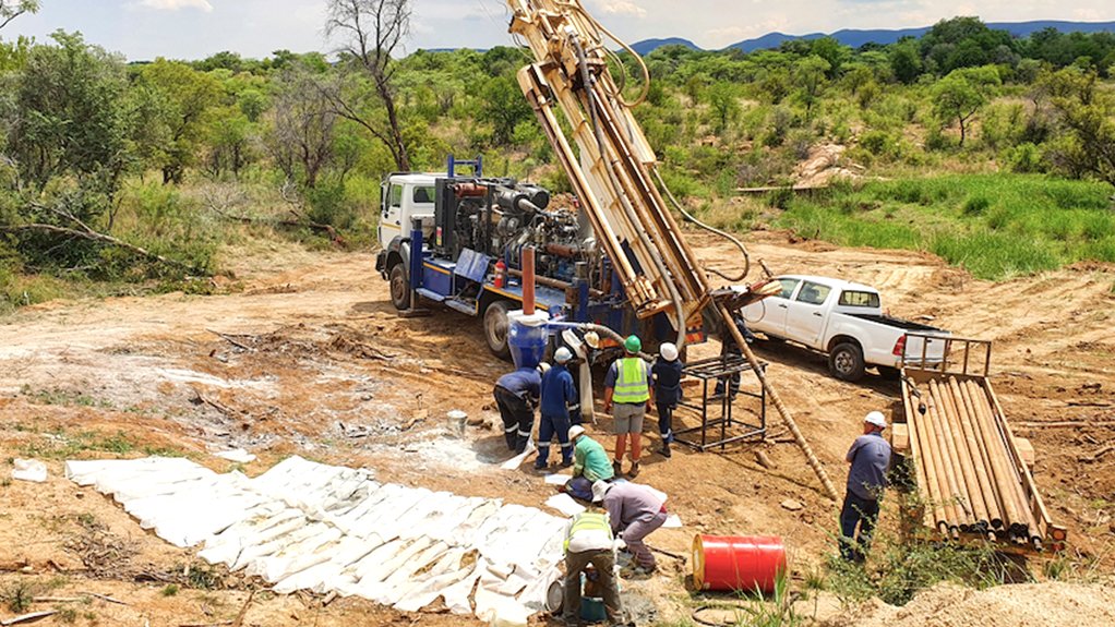 botswana diamonds drilling