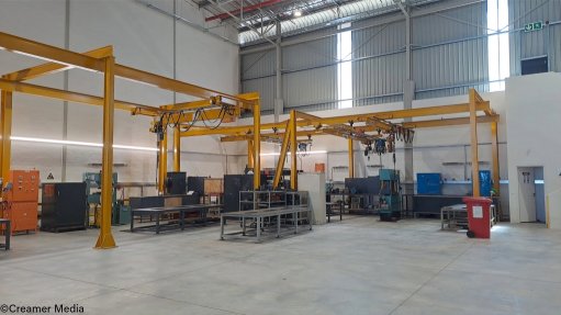 An image showing Innomotics' new geared motors assembly factory 