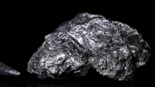 Image of a lump of graphite