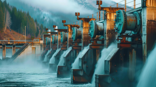 Image of pumped storage operation