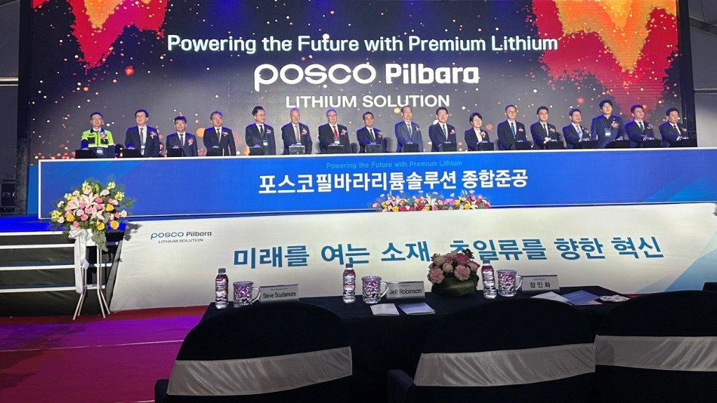 Pilbara and Posco complete South Korea lithium hydroxide facility