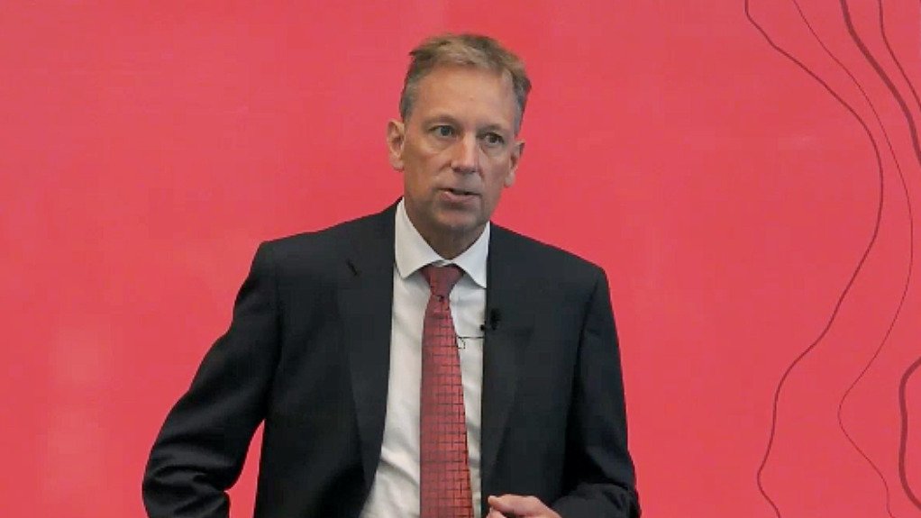 An image of Rio Tinto CEO Jakob Stausholm 