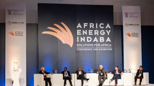 The above image depicts a panel from the Africa Energy Indaba 2024