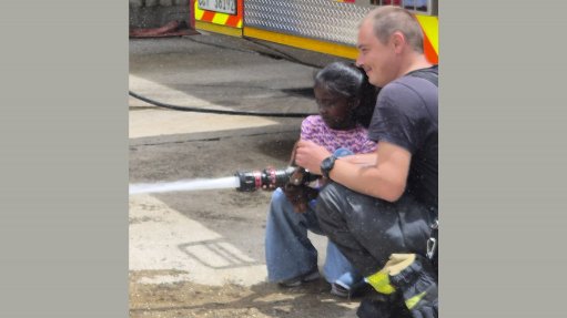 Engen helps Alia Realise Her Dream of Becoming a Firefighter