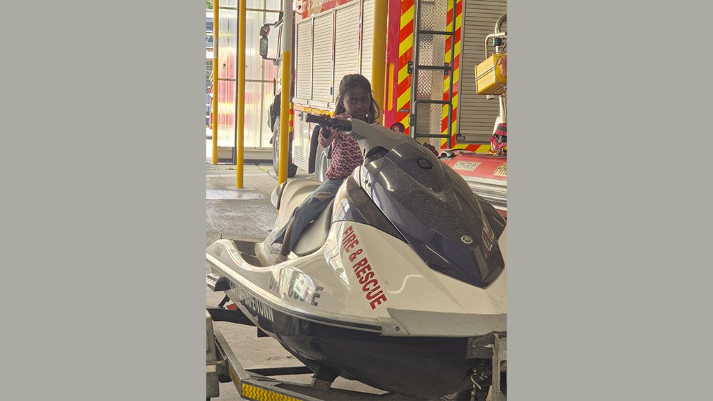 Engen helps Alia Realise Her Dream of Becoming a Firefighter