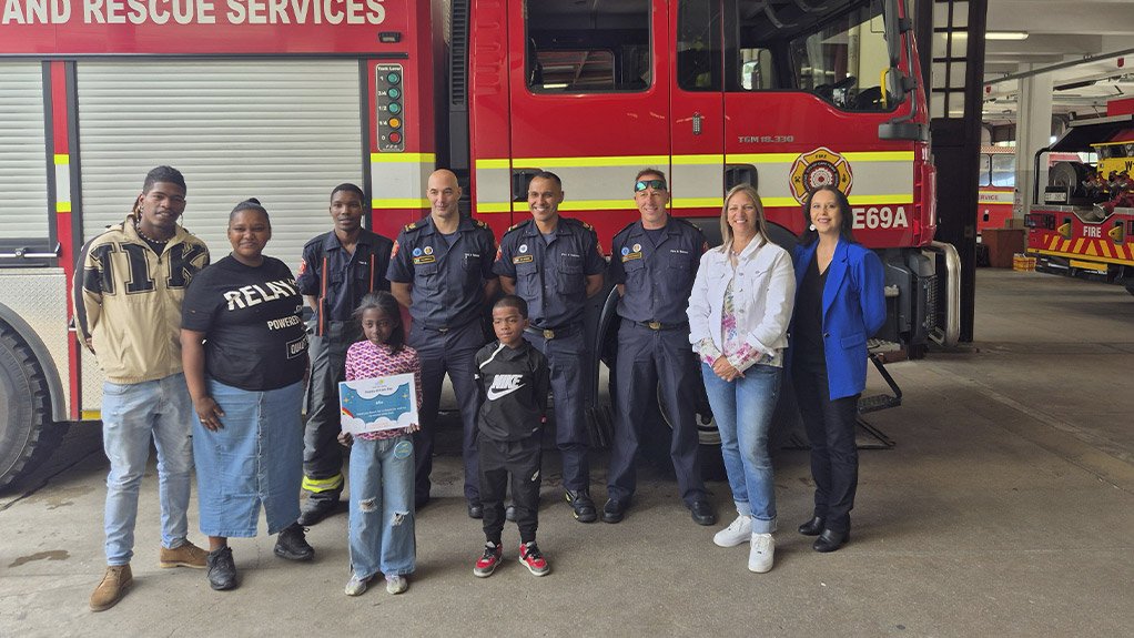 Engen helps Alia Realise Her Dream of Becoming a Firefighter