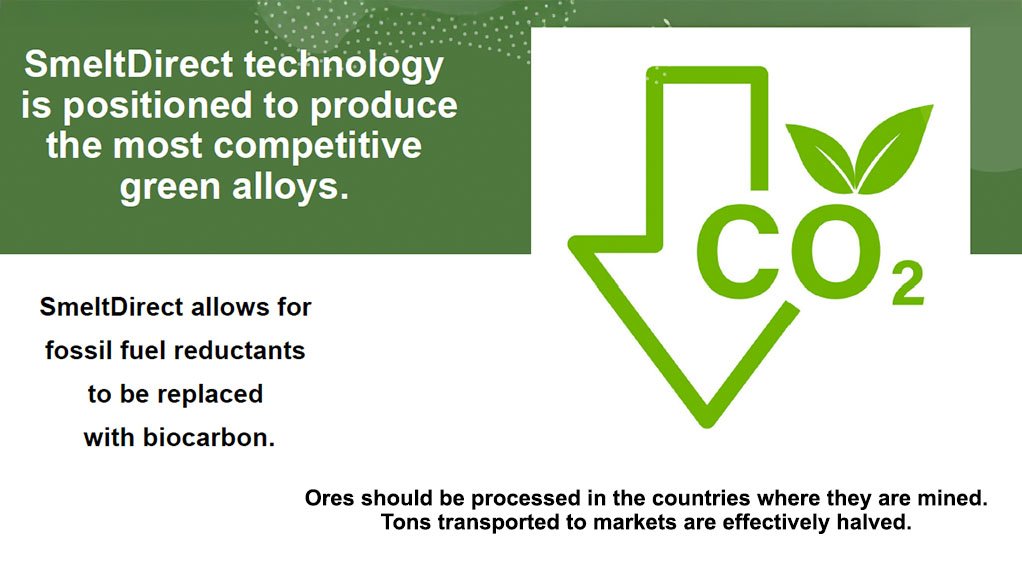 South African technology positioned to elevate alloy production to new high level of greenness.