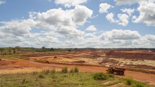 An image of the Montepuez ruby mine 