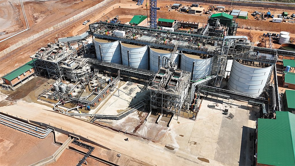 Pan African's new Mogale Tailings Retreatment operation.