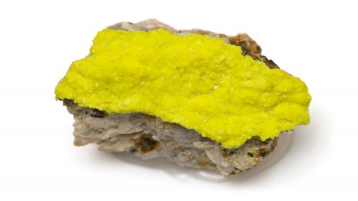 Image of uranium ore