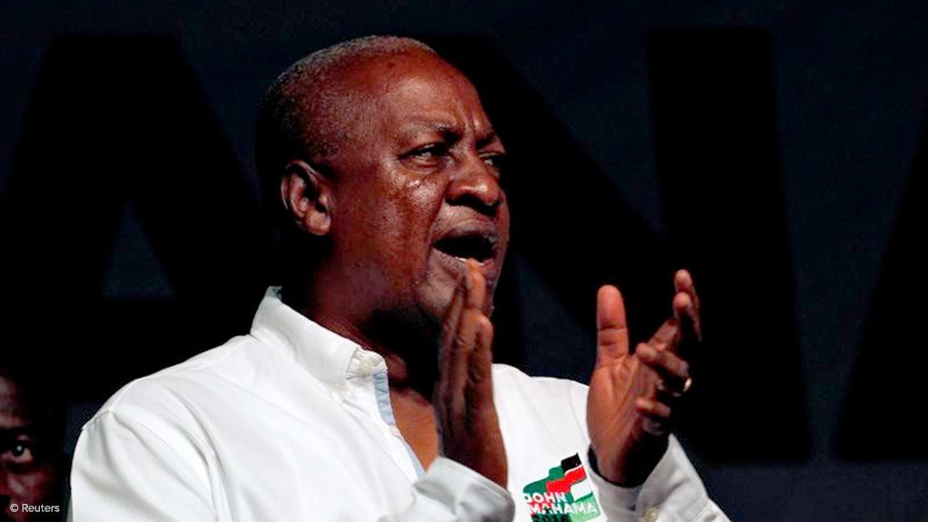 Ghana's President-elect John Dramani Mahama