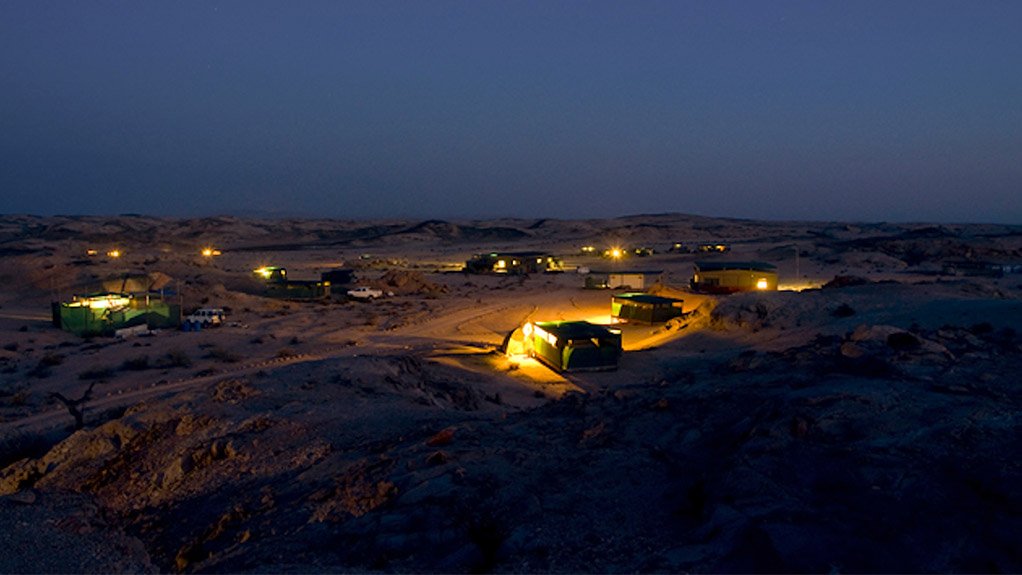 The Husab uranium mine in Namibia