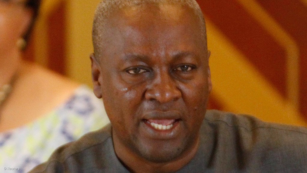 Ghanaian President-elect John Dramani Mahama