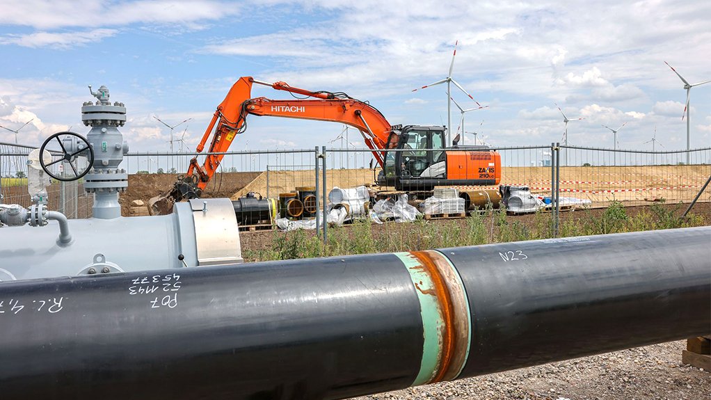 Snapshot of Germany’s hydrogen pipeline provided by Deutsche Presse-Agentur.