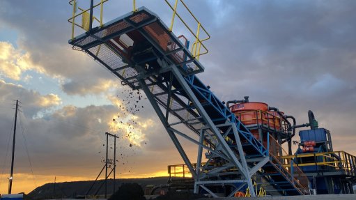 A newly developed sorter is one of many new technologies being used in teh mining sector developed by Gravitas Minerals 