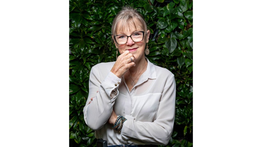 A portrait picture of Mandela Mining Precinct executive director Julie Courtnage