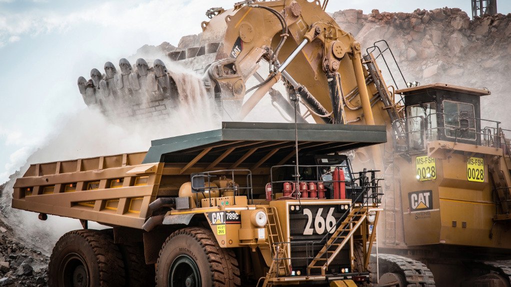 A generic image of a mine haulage truck