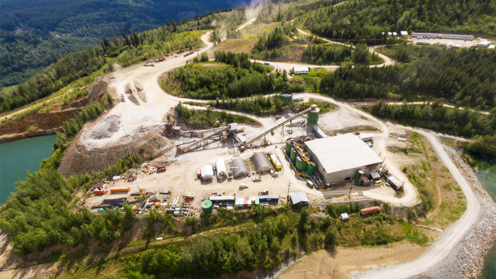 Aerial view of the Cariboo project