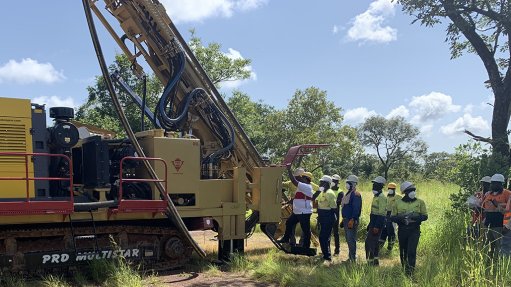 Thor Explorations drilling at Douta project