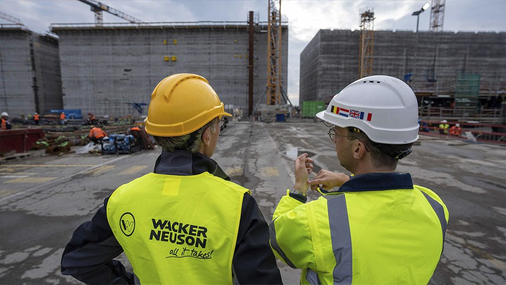 Wacker Neuson provides support in the construction of the world’s first energy island 