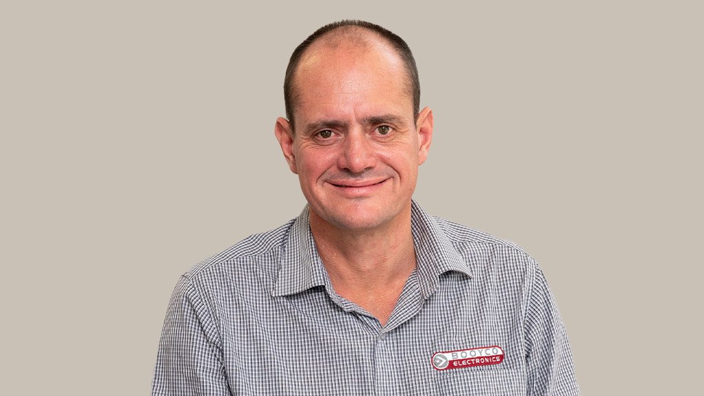 Booyco Electronics CEO Anton Lourens.