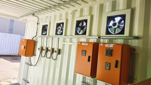 Control and protection in a containerised substations for a renewable energy application