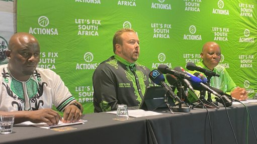 F4SD joins ActionSA, creating new deputy president position