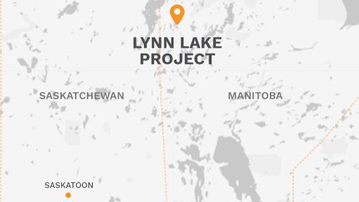 Location map of the Lynn Lake project