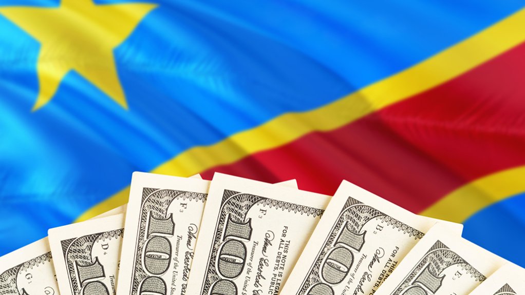 DRC flag with money 