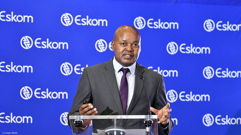 Eskom group executive for generation Bheki Nxumalo