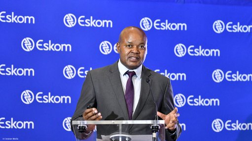 Eskom group executive for generation Bheki Nxumalo