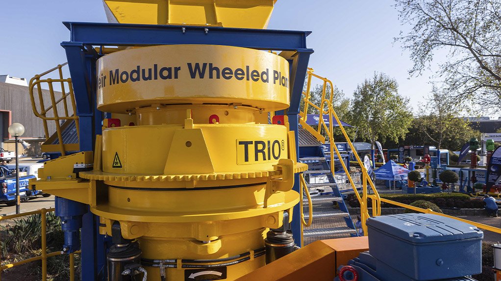 The WMWP features a TRIO TC 36 cone crusher designed for secondary and tertiary crushing