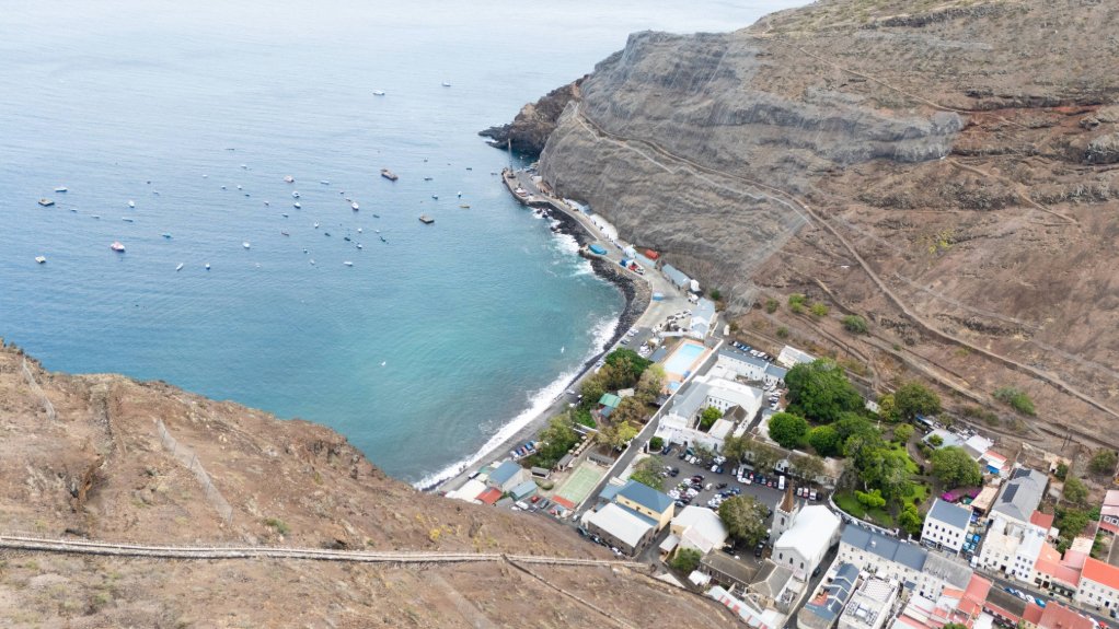 Image of Jamestown, in St Helena