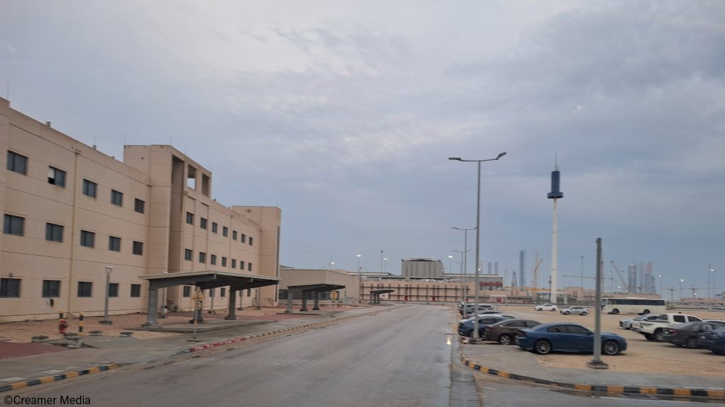 An image showing lifestyle facilities at Ras al-Khair industrial city 