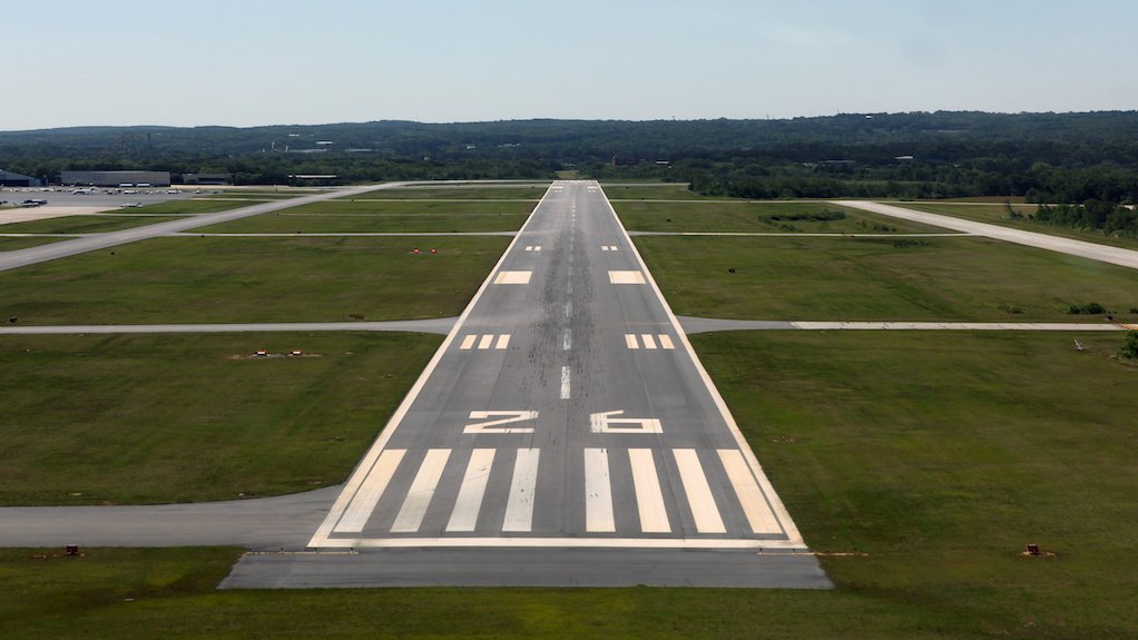 Image of airport runway