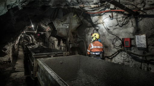 Image of rail wagons at the Sasa mine, in Macedonia