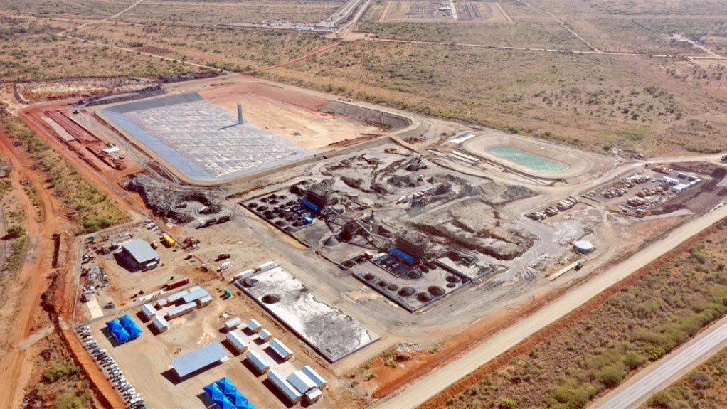 Aerial View of Kookfontein Mine Nuco Plant and Tailings Infrastructure